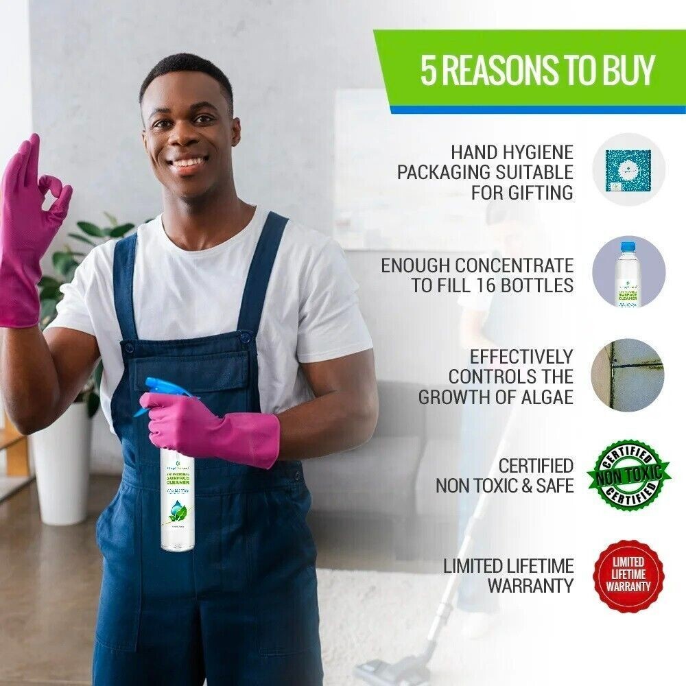 Simply Natural All-Purpose Antimicrobial Surface Cleaner, All Natural Non-Toxic