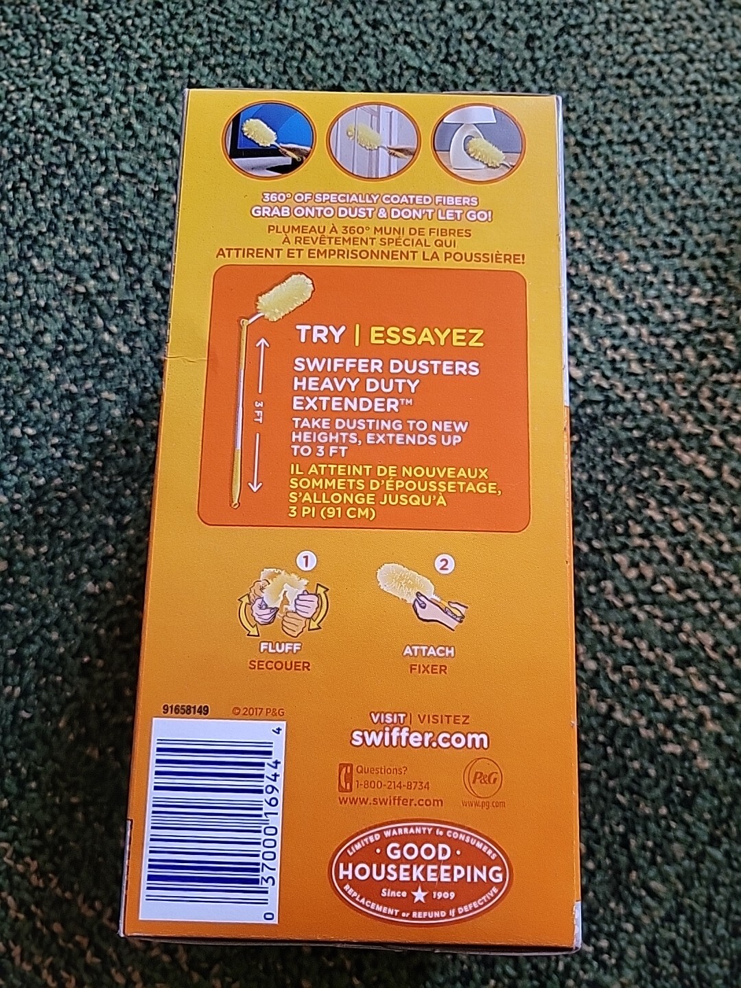 6-pk Swiffer HEAVY DUTY DUSTERS Refill ~Trap + Lock Dust 360 DEGREE Cleaning NEW