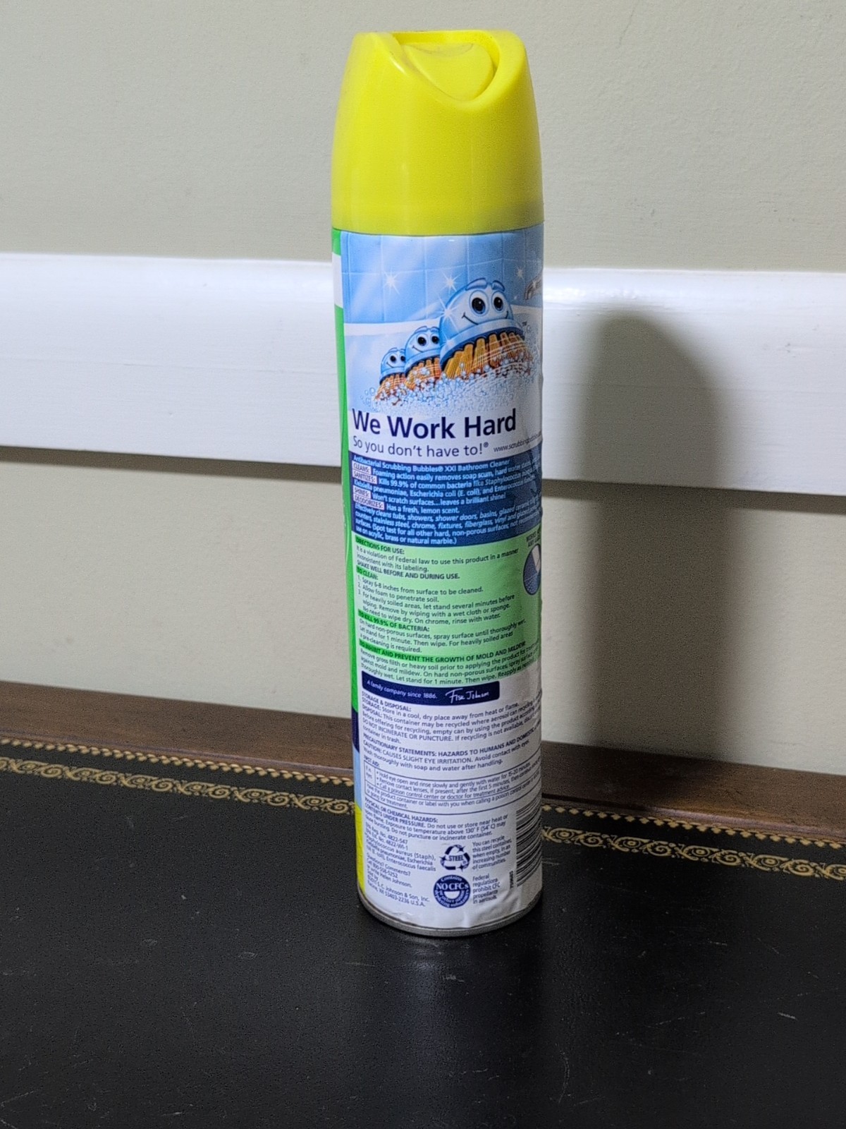 Johnson Scrubbing Bubbles Bathroom Cleaner Can 25 oz. Large Can!