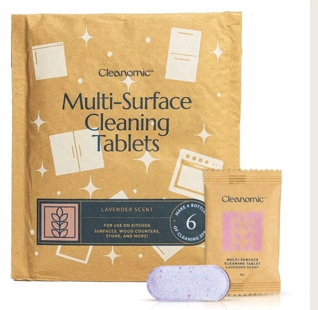 Cleanomic Multi-surface Cleaning Tablets Set Of 2 6 Tablet Pouches 12 Months