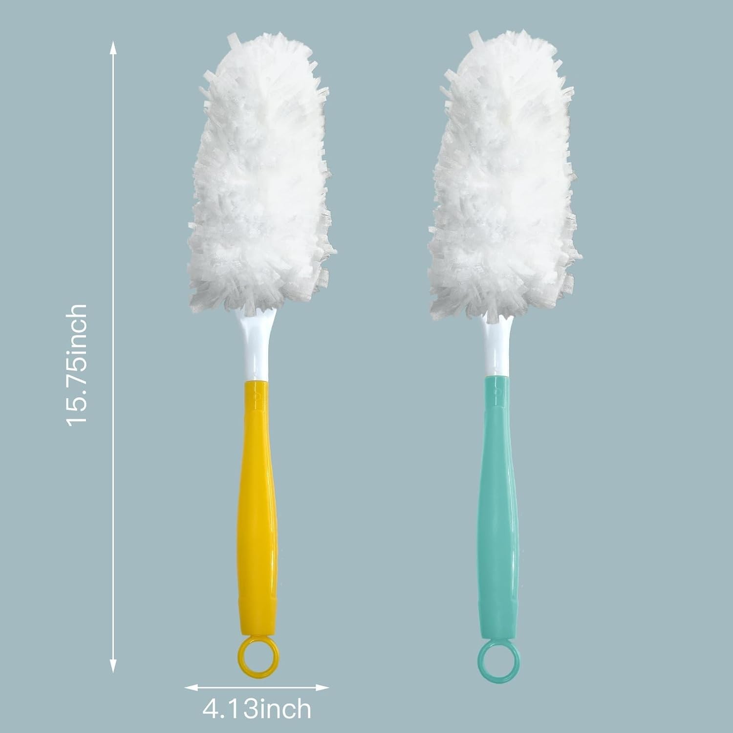 Duster Refills Cleaning Tool for Effortless Dust Removal,4 Handles+24 Refills