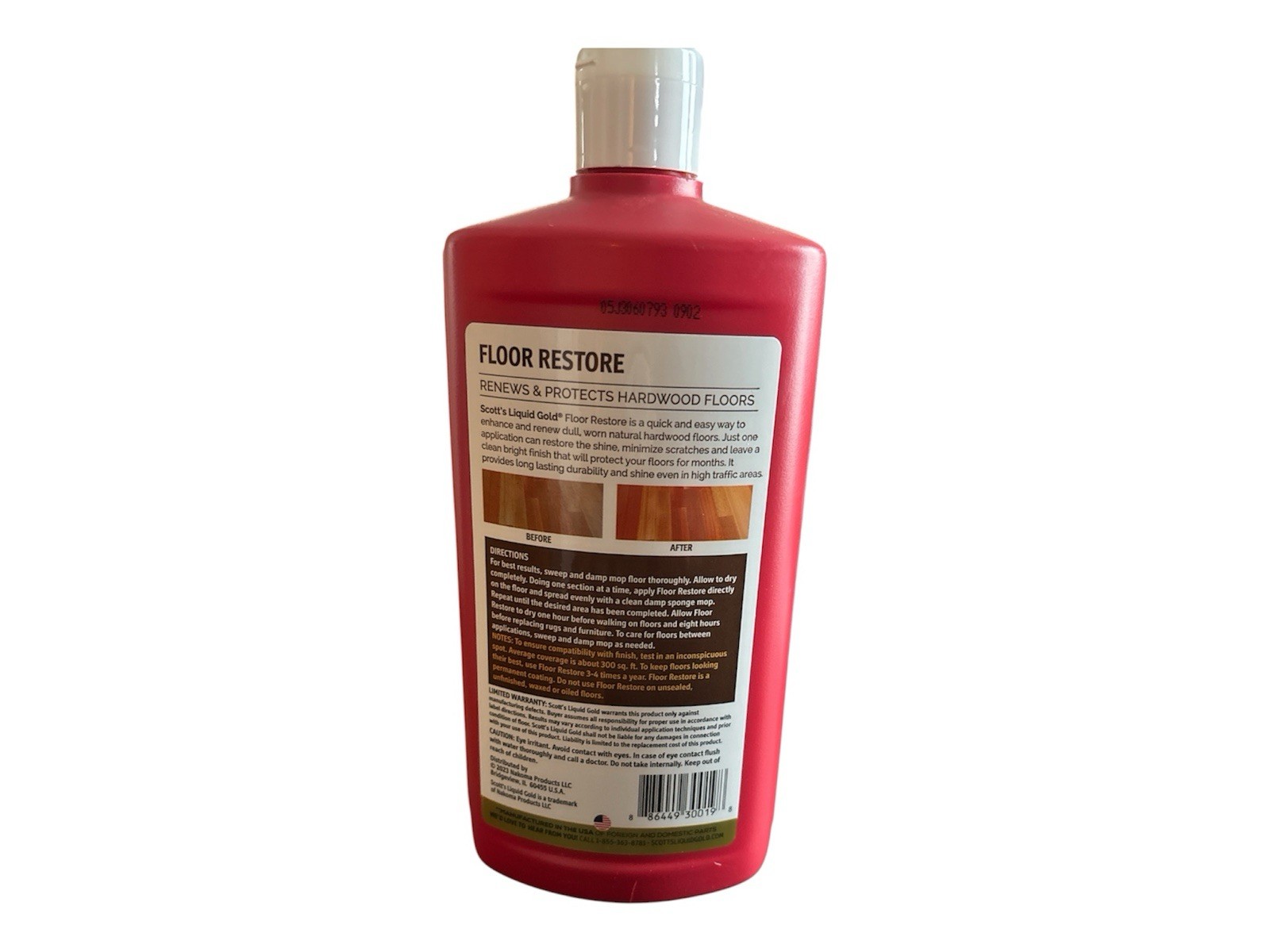 Scott’s Liquid Gold Floor Restore- Renews & Protects Hardwood Floors 24 fl oz