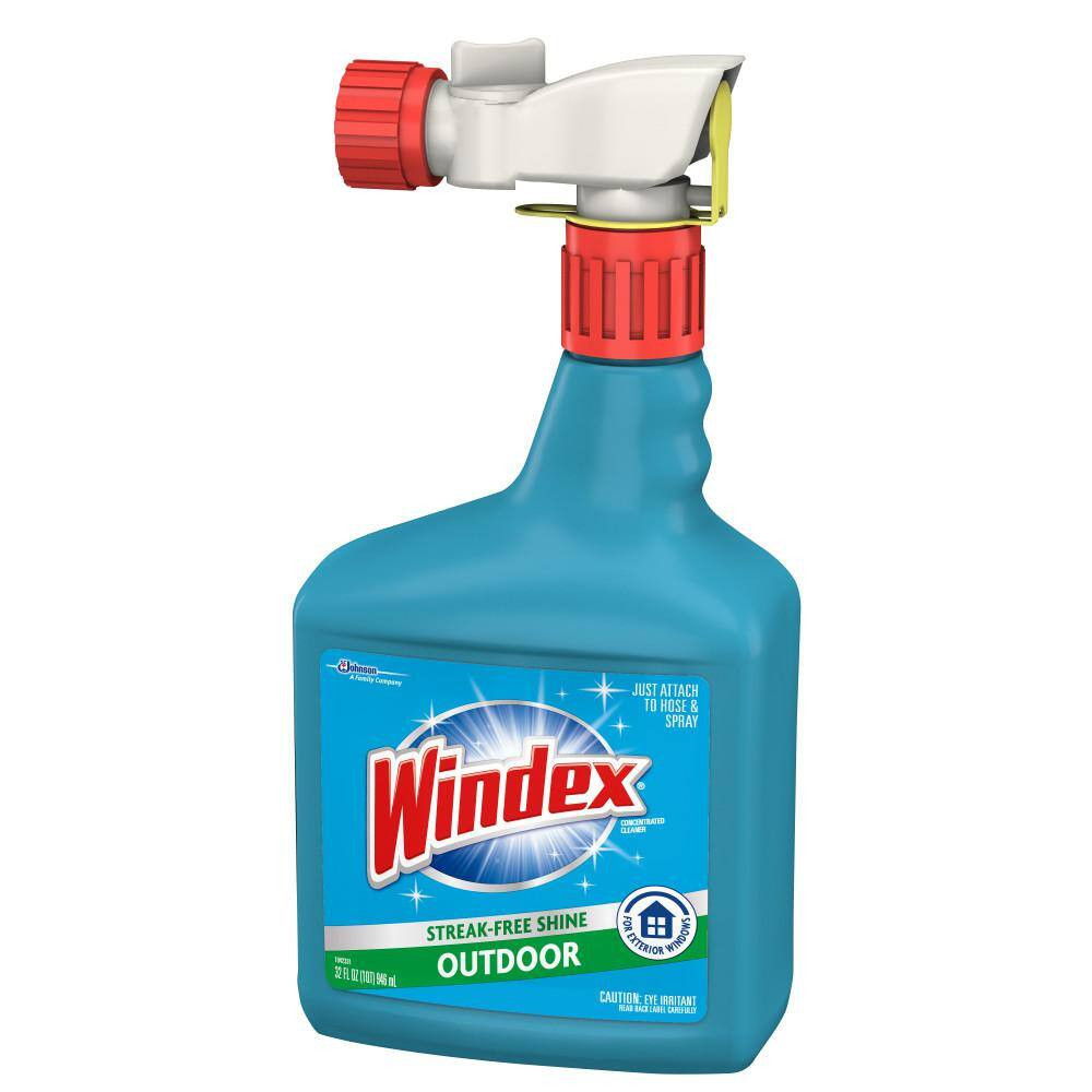 32 Fl. Oz. Blue Bottle Outdoor Glass Cleaner Sprayer (2-Pack)