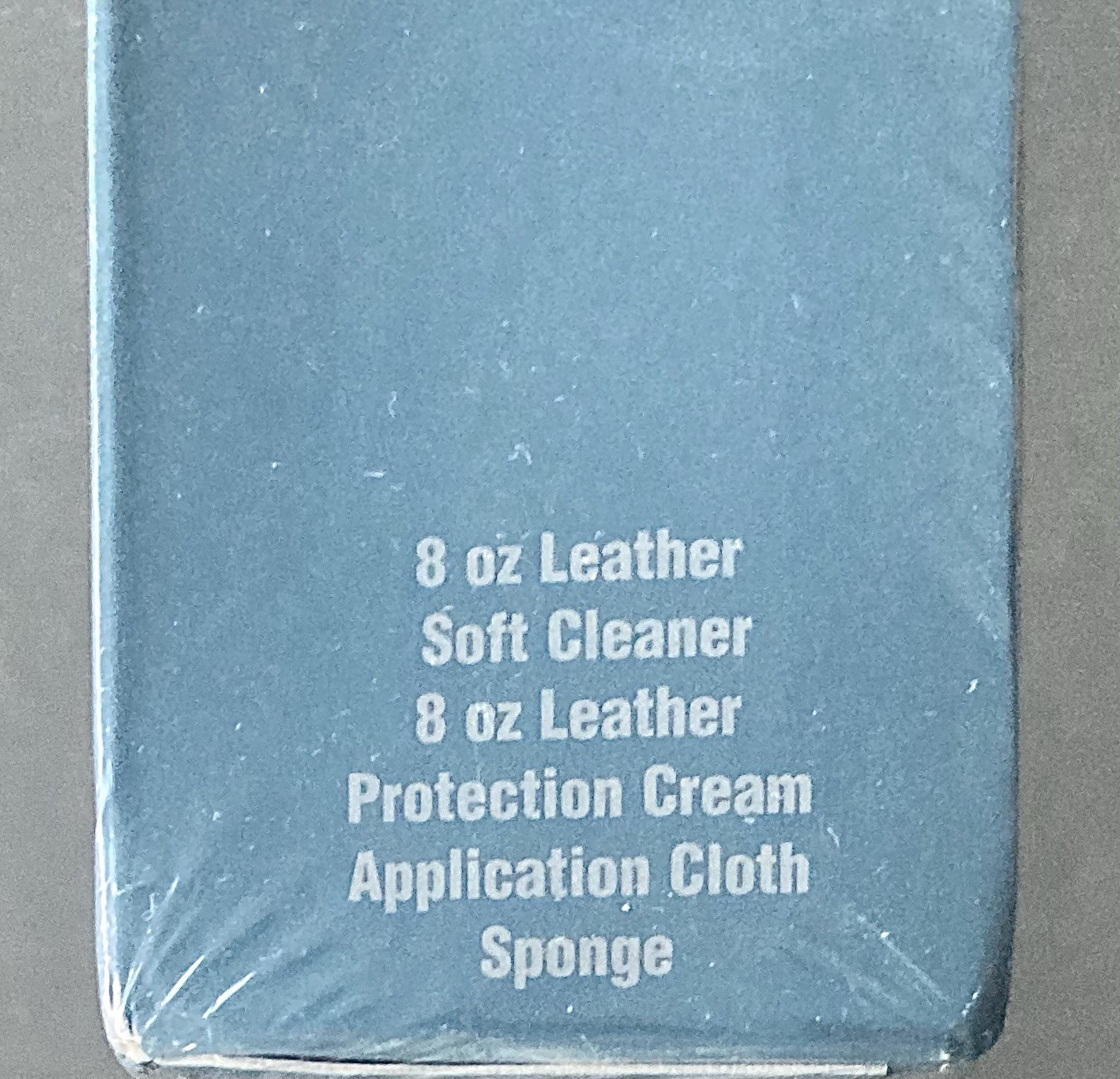 Stainsafe Leather Care Kit – 8oz Leather Master Cleaner Protector Sponge – New