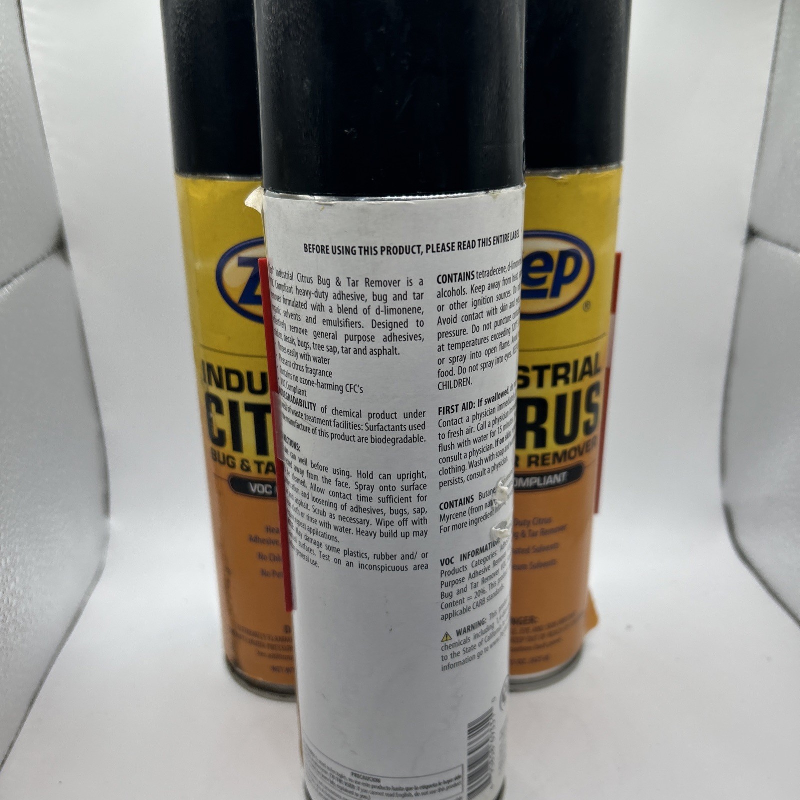 Zep L93321 Adhesive/Bug/Tar Remover, Bug And Tar Removers, 20 Oz, 5 Pk