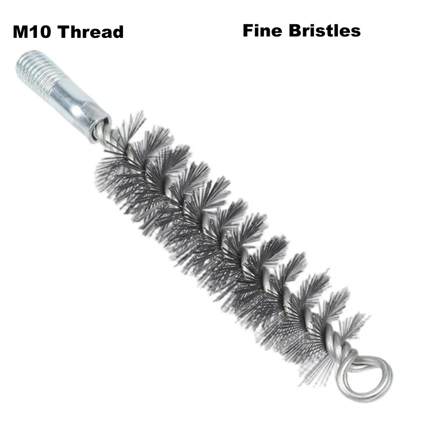 1″ Stainless Steel Cleaning Brush for Vents, Dryer Pipes, Stoves, Chimneys, etc