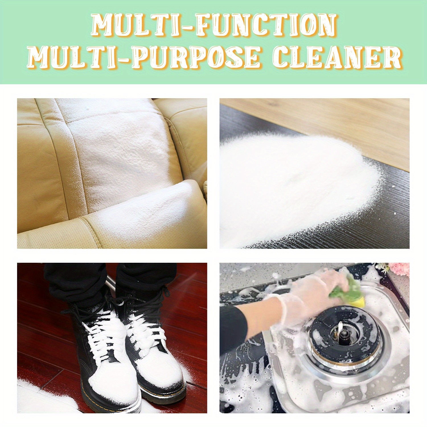 5-piece Powerful Foam Car Cleaner Multi-function Foam Cleaner