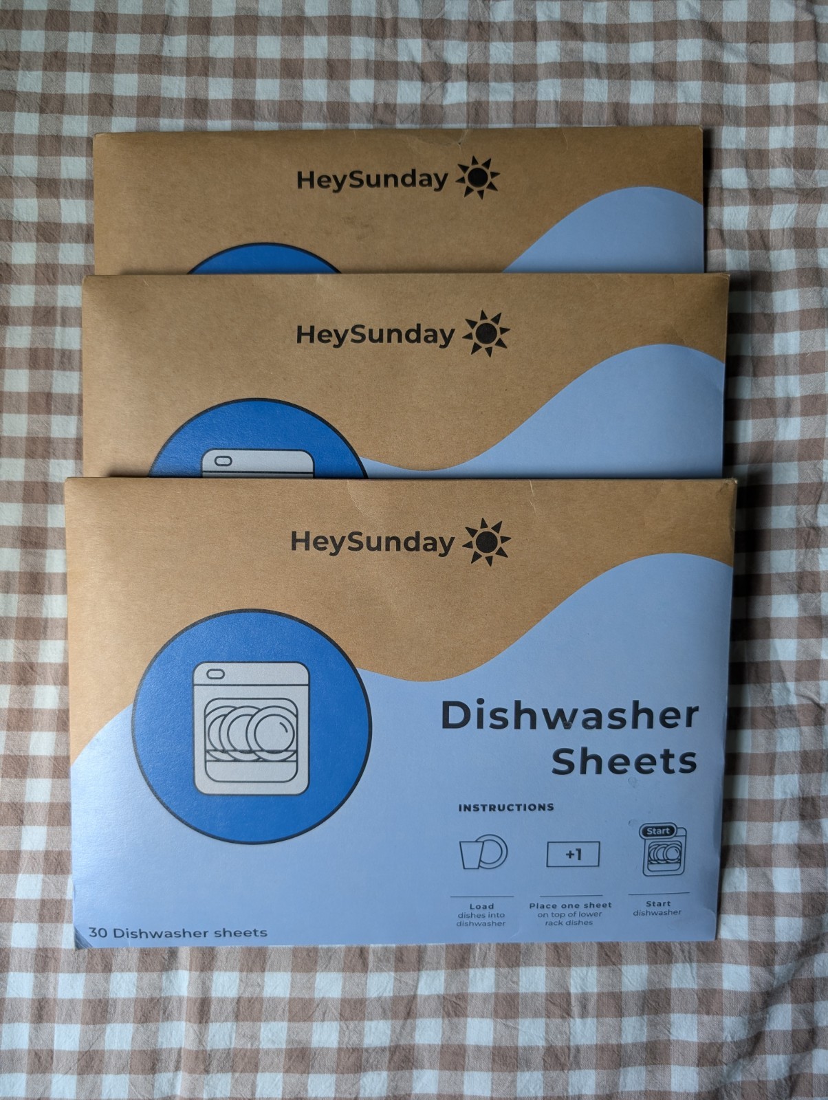 HeySunday Dishwasher Sheets 90 Count