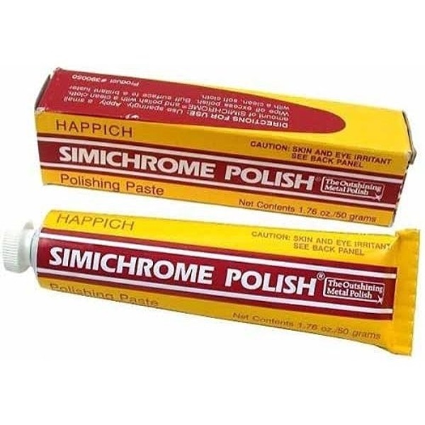 Simichrome Polish 1.76 Ounce Bakelite Test, Car Brass