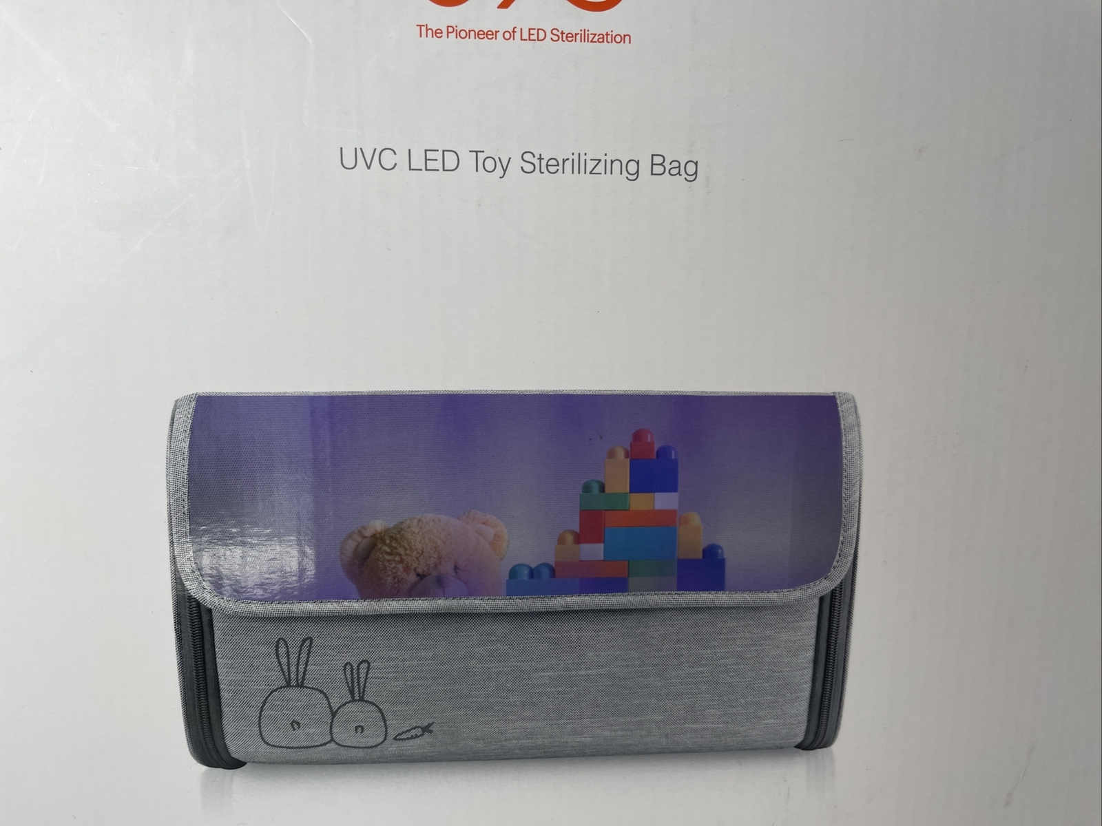 59S UVC LED Toy Sterilizing Bag Never Used Open Box