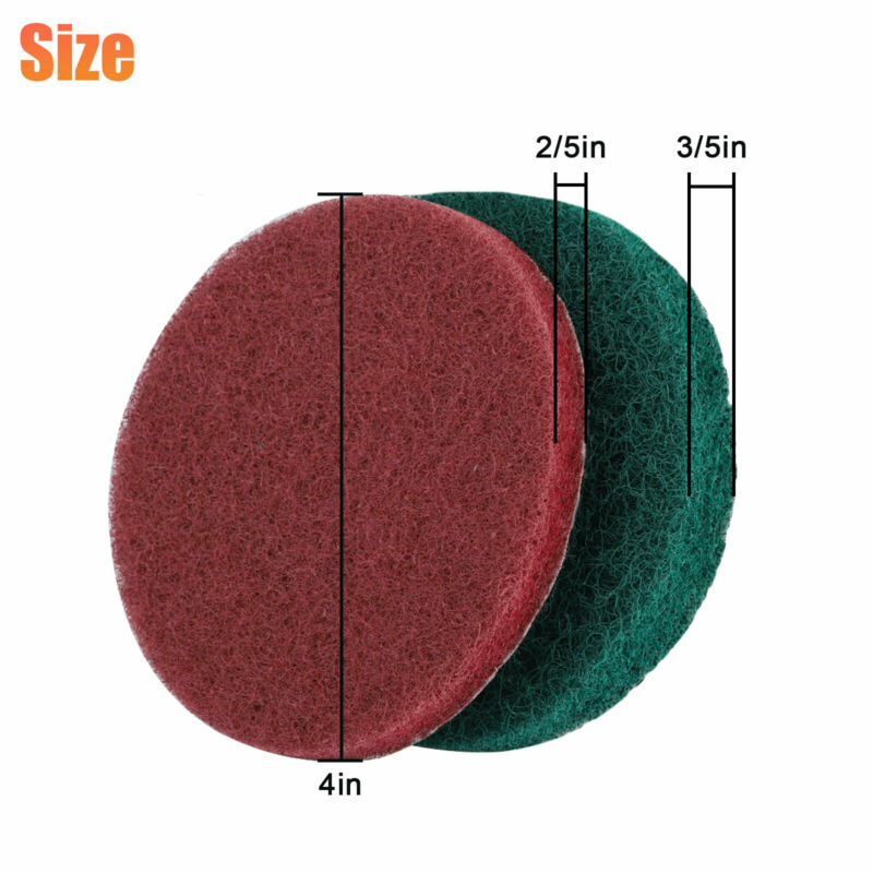 7 Pack Drill Brush Power Scrubber Kit Cleaning Brush Cleaner Home Car Attachment
