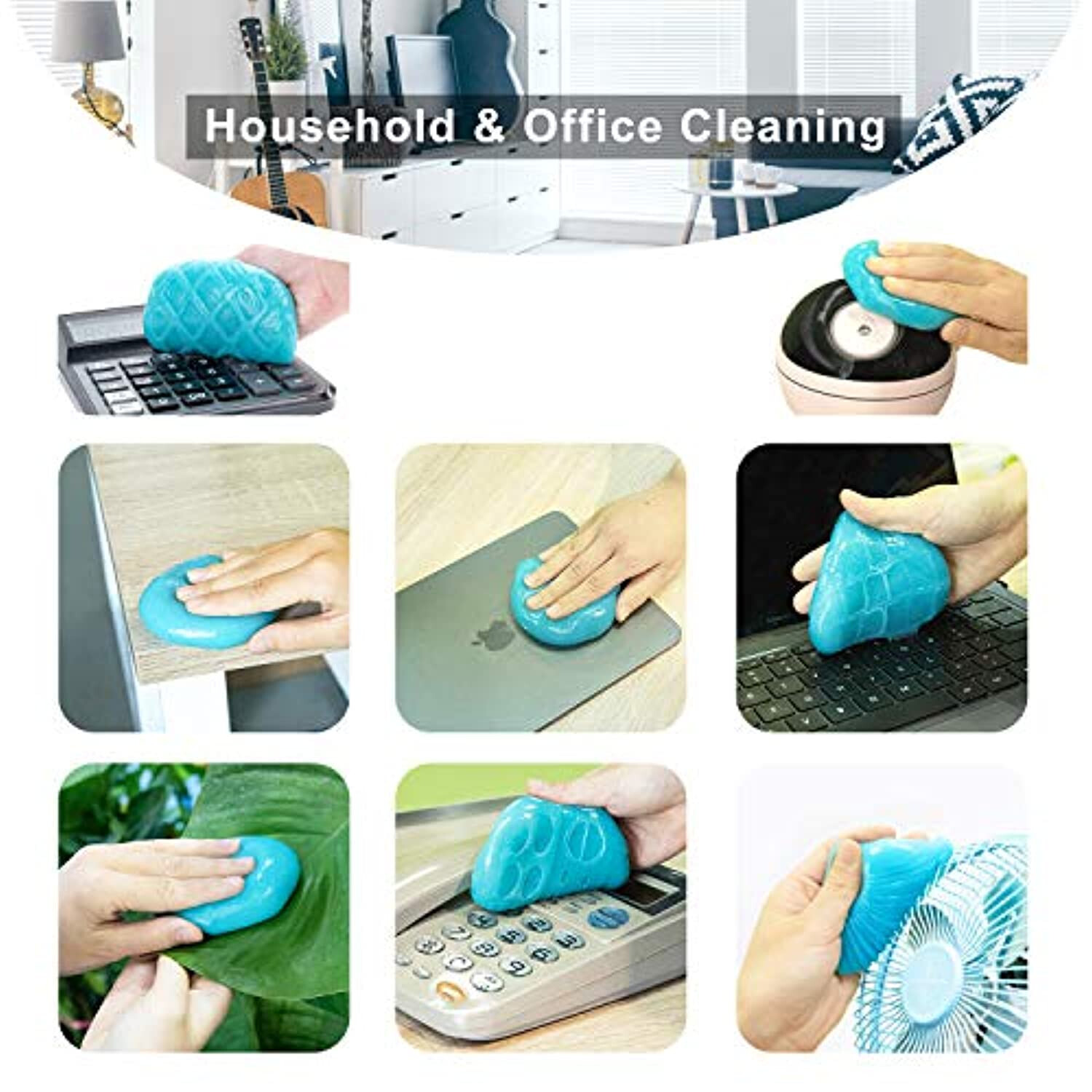 Cleaning Gel Universal For Car PC Keyboard Dust Cleaner Slime Gel Gadget Dusting