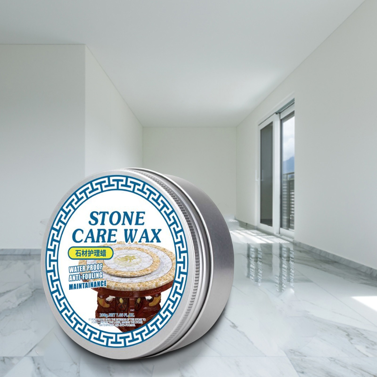 Stone Wax Polish 200g Stone Maintenance Wax Stone Restoration Wax Stone Care Wax