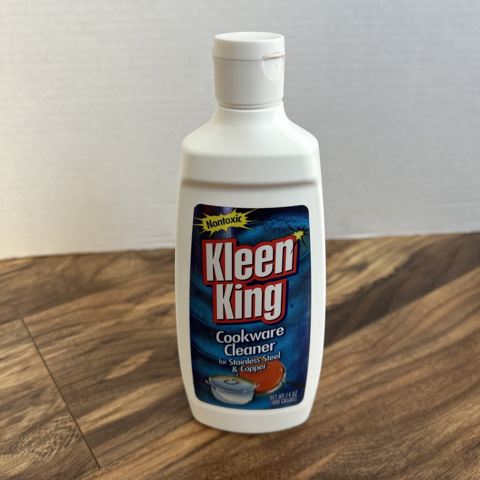 Kleen King cookware cleaner 14 oz stainless steel copper liquid ~60% Full