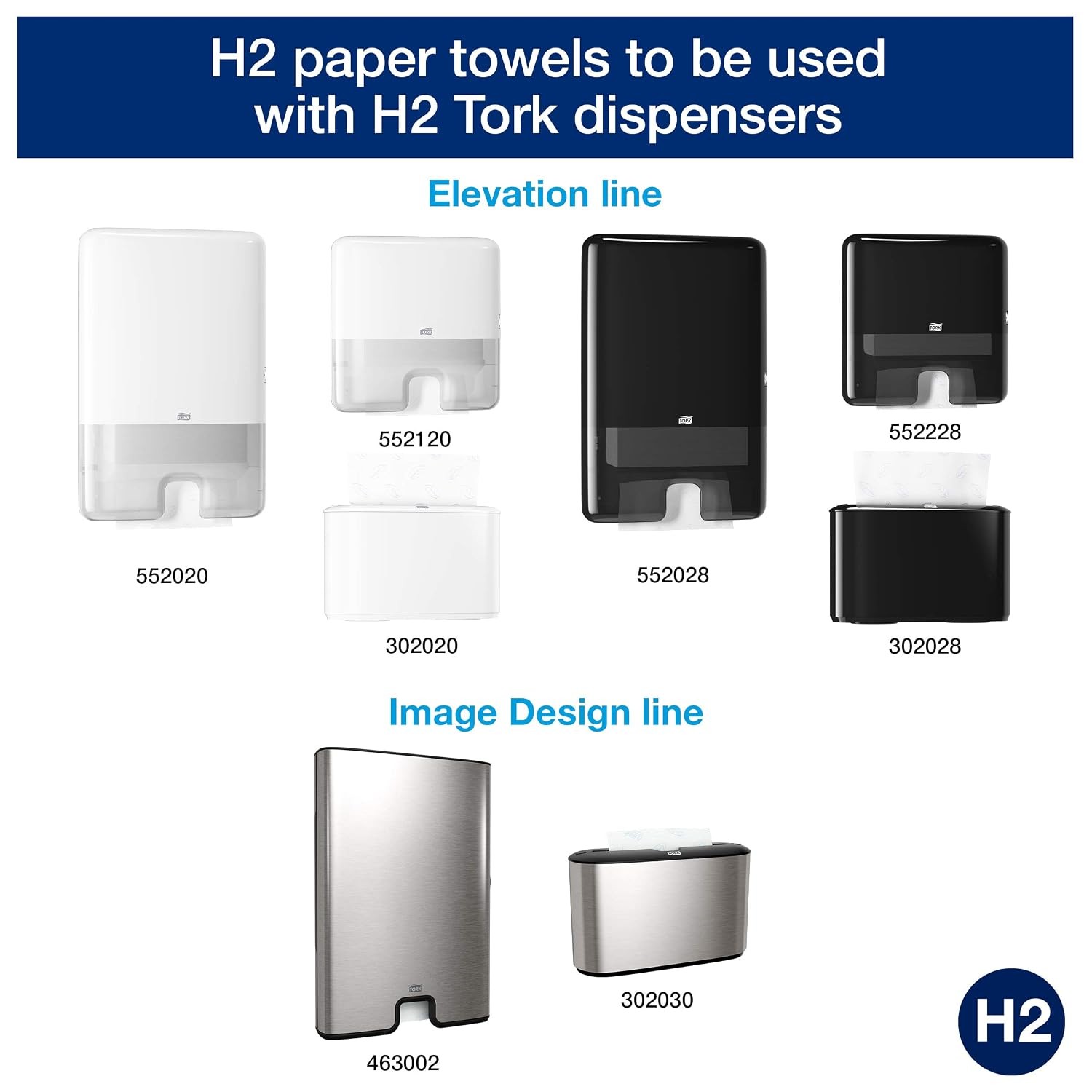 Tork Xpress Paper Towel Dispenser (White) and Tork Xpress Soft Multifold Hand