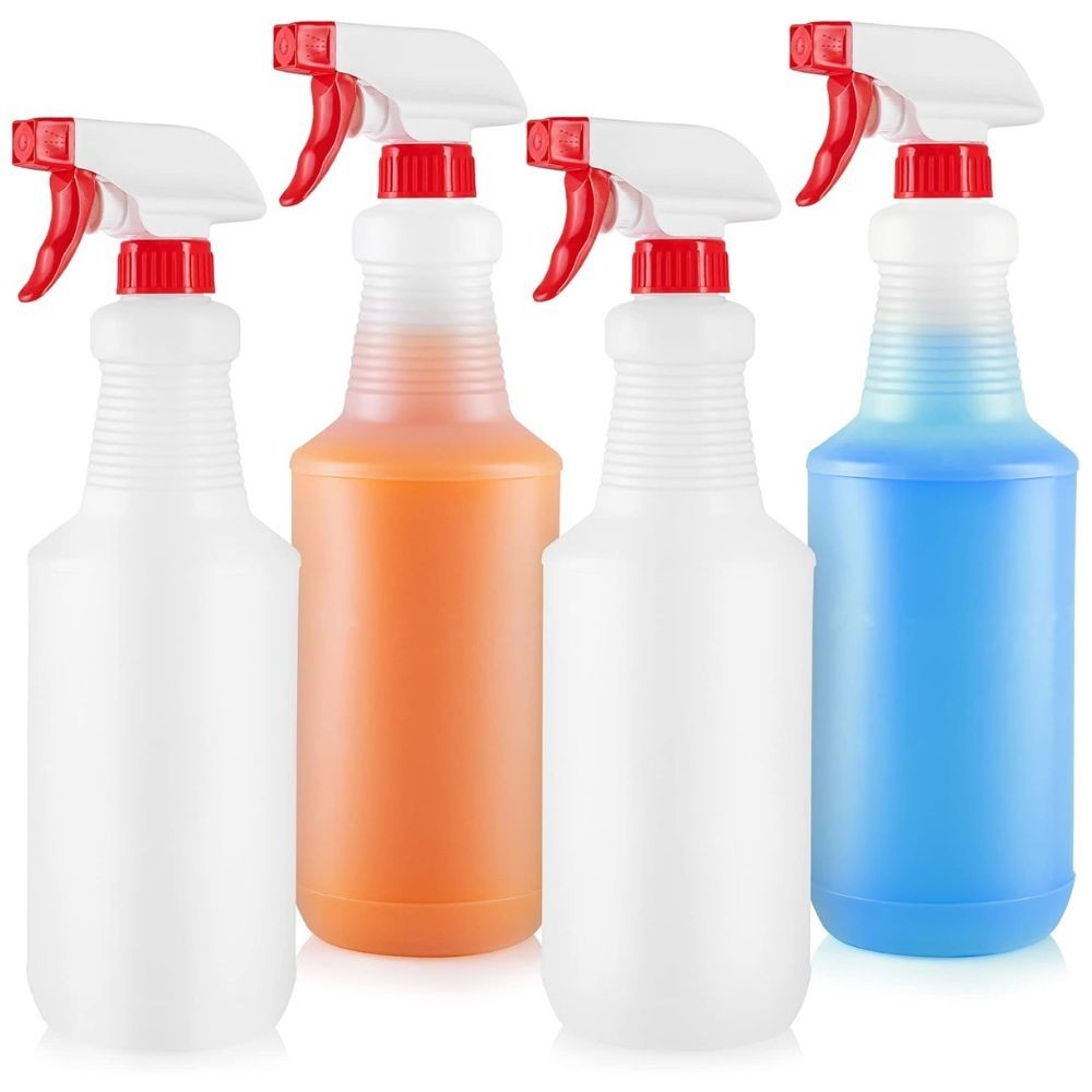 Zulay Home Heavy Duty Spray Bottle – Leakproof, Adjustable Nozzle