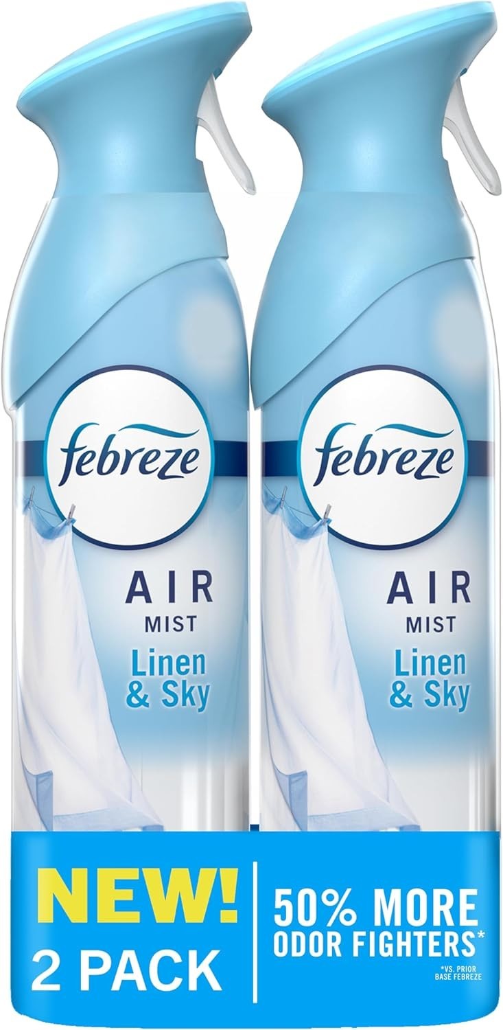 Air Mist, Air Freshener Spray, Odor Fighting Room Spray, Deodorizer 8.1oz, 2ct