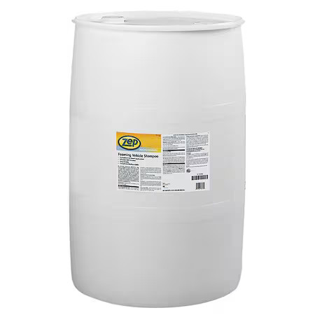 Zep 1041626 Foaming Vehicle Shampoo, Touchless Vehicle Cleaners, 55 Gal,