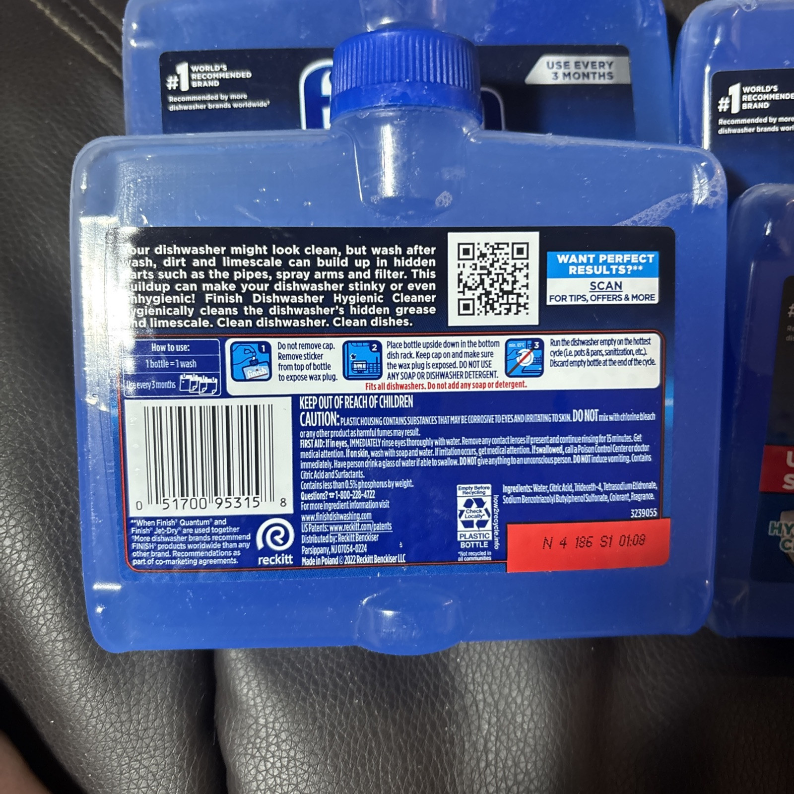 4 Finish Dishwasher Cleaner Sealed