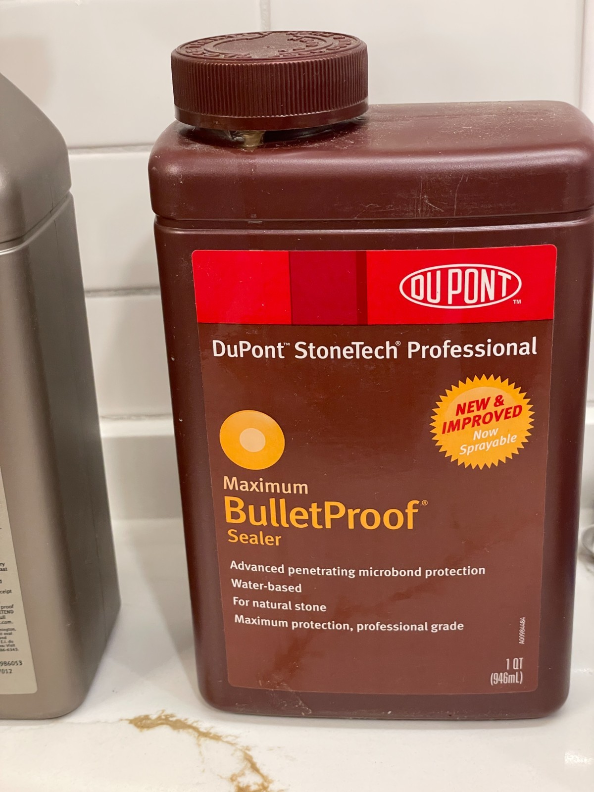 DuPont StoneTech BulletProof Stone Countertop Sealer & Revitalizer Used READ
