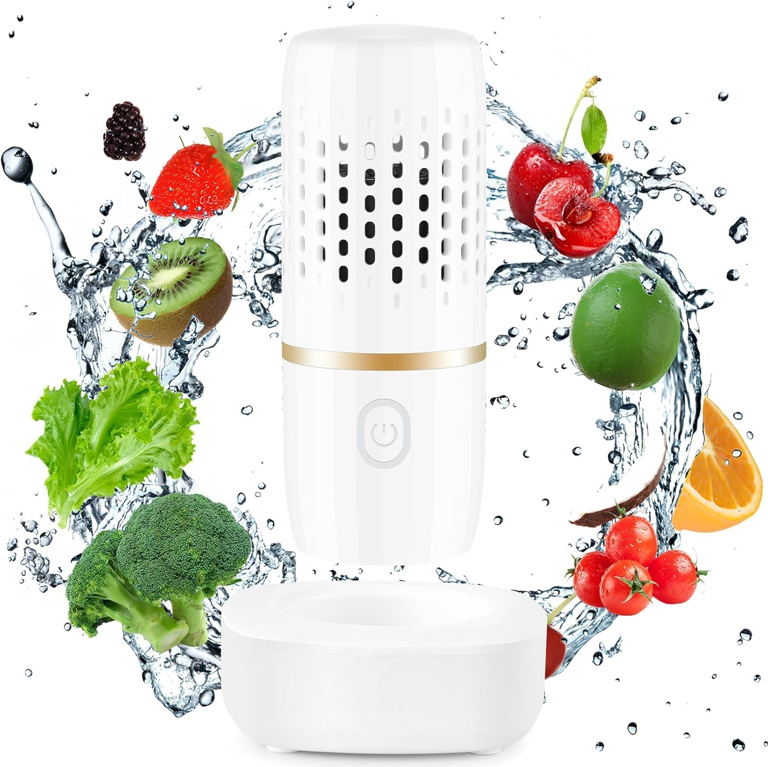 Vegetable Purification and Cleaning Machine Capsule shaped Disinfection