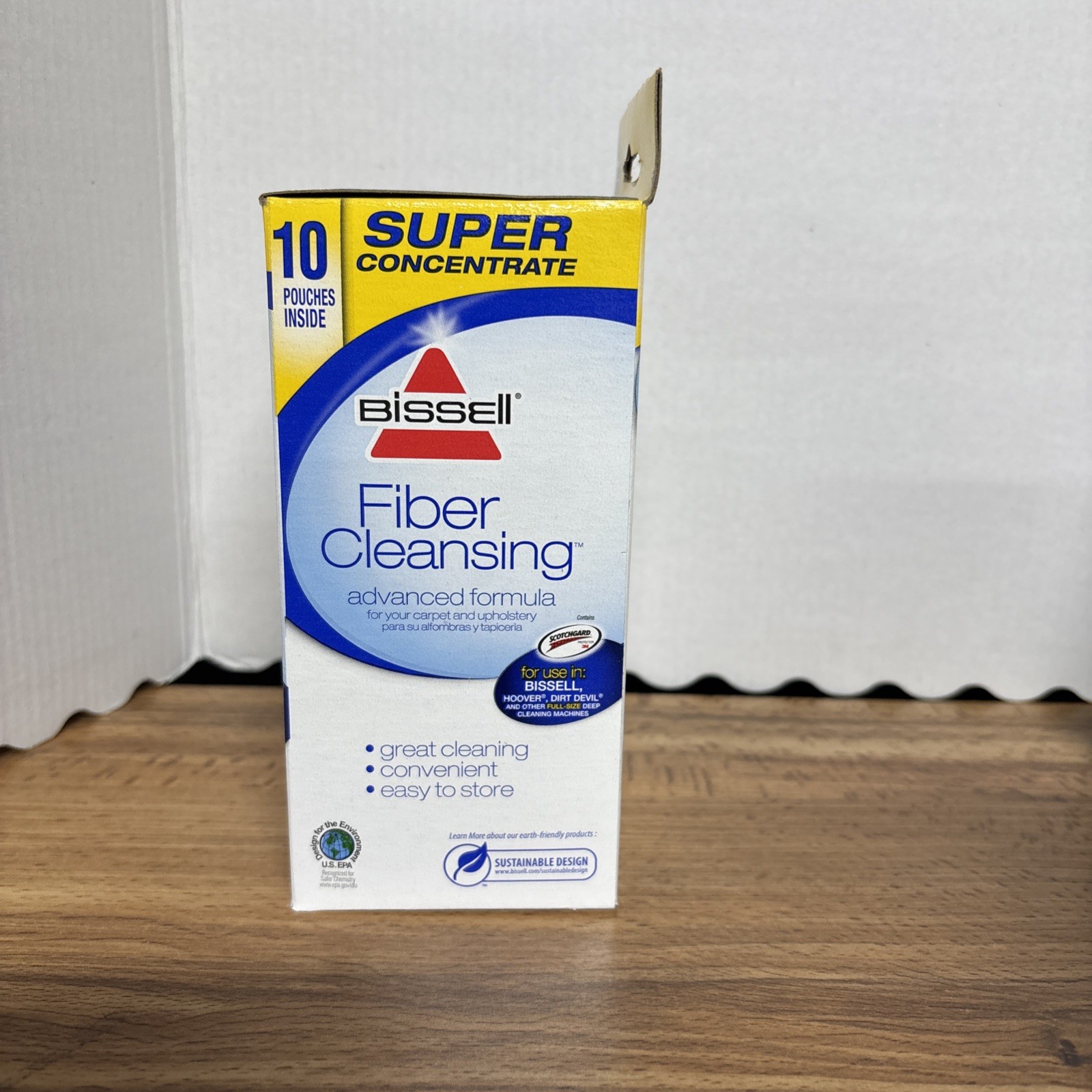 Bissell Fiber Cleansing Adv Formula 10 Pouches For Bissell Hoover Dirt Devil Etc