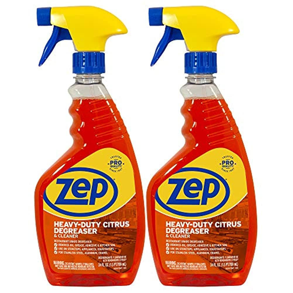 Heavy-Duty Citrus Degreaser and Cleaner – 24 Oz (Case of 2) ECZUCIT242 –
