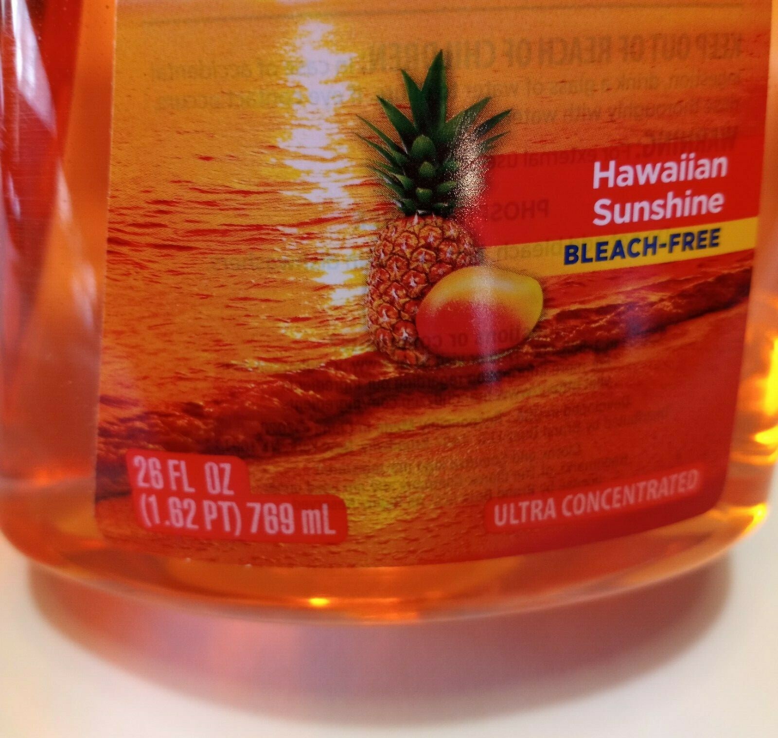 ( 2) Clorox Scentiva Hawaiian Sunshine Degreasing Dishwashing Liquid 26 fl oz 