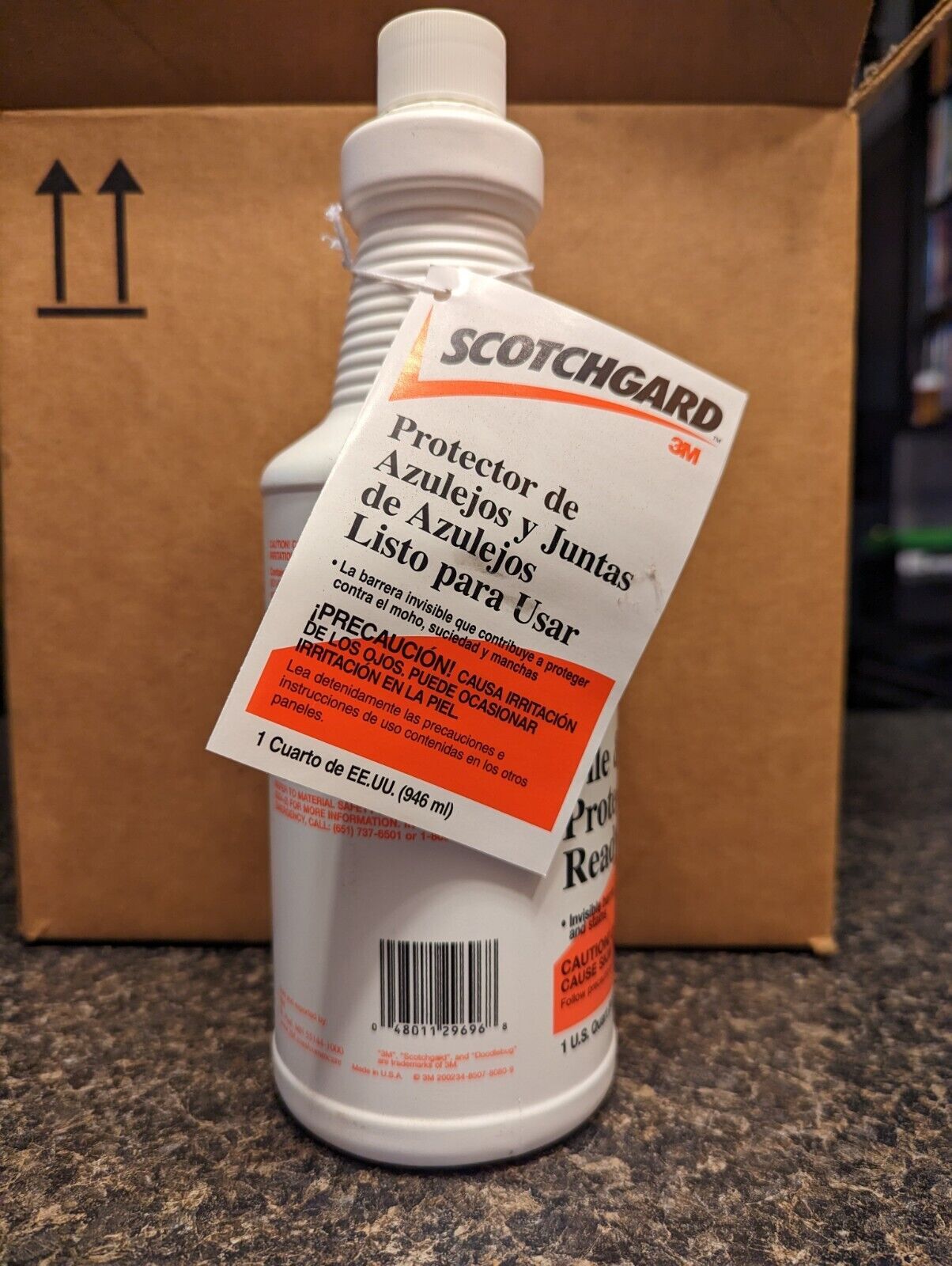 3M Scotchgard Tile & Grout Protector – 1 Qt. 246ml