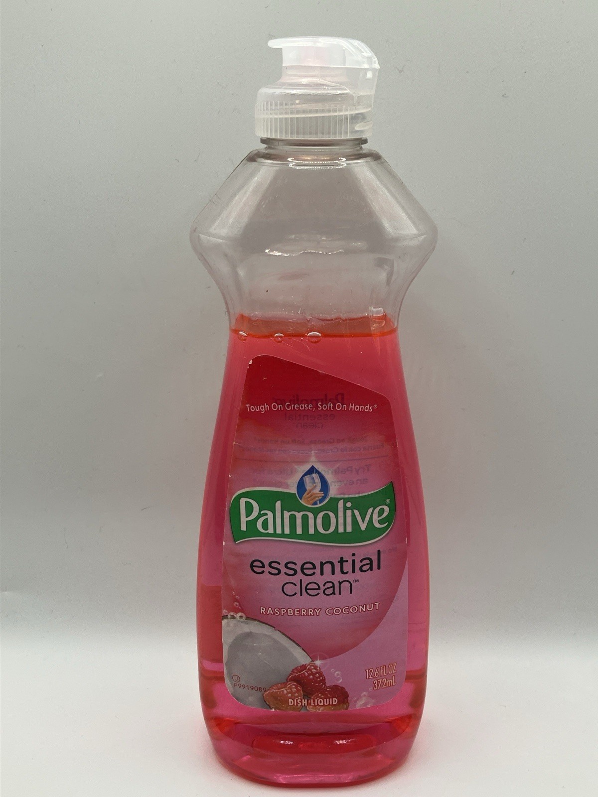 Palmolive Essential Clean Raspberry Coconut Liquid Dish Soap Discontinued Open