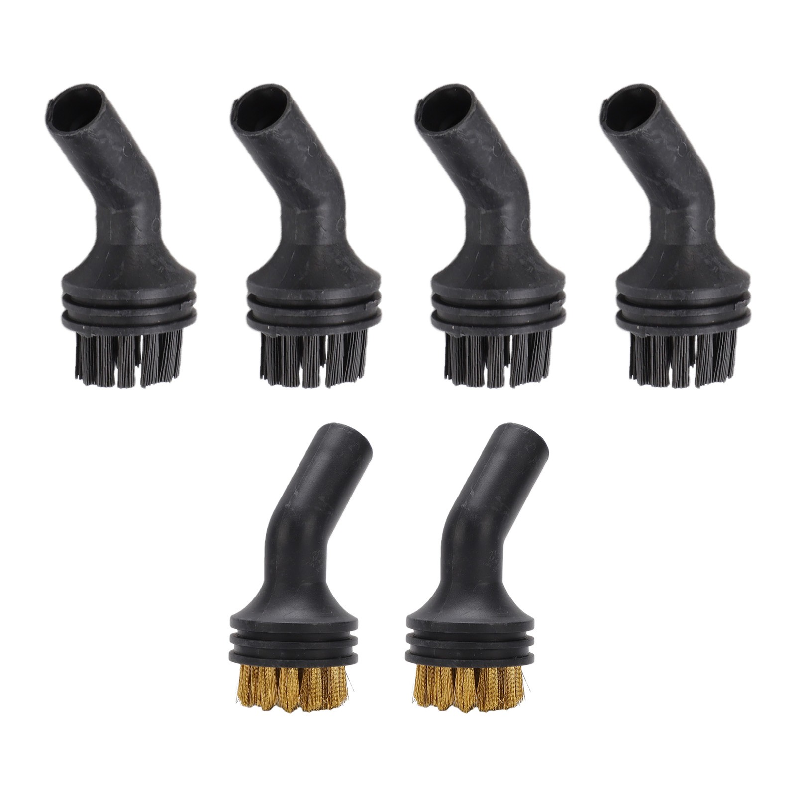 6 Pack Steam Cleaner Brush Set For Bathroom And Kitchen Cleaning ZTFX