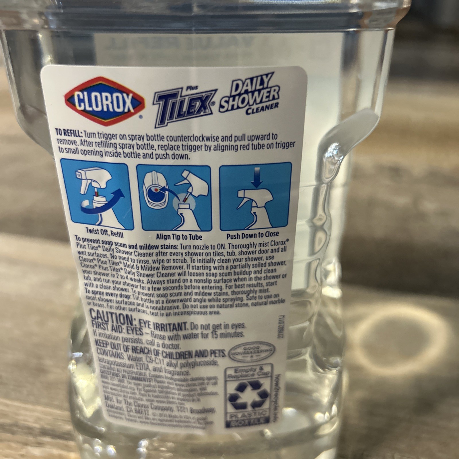 Clorox Plus Tilex Daily Shower Cleaner 64 oz Refill THE ORIGINAL NOS