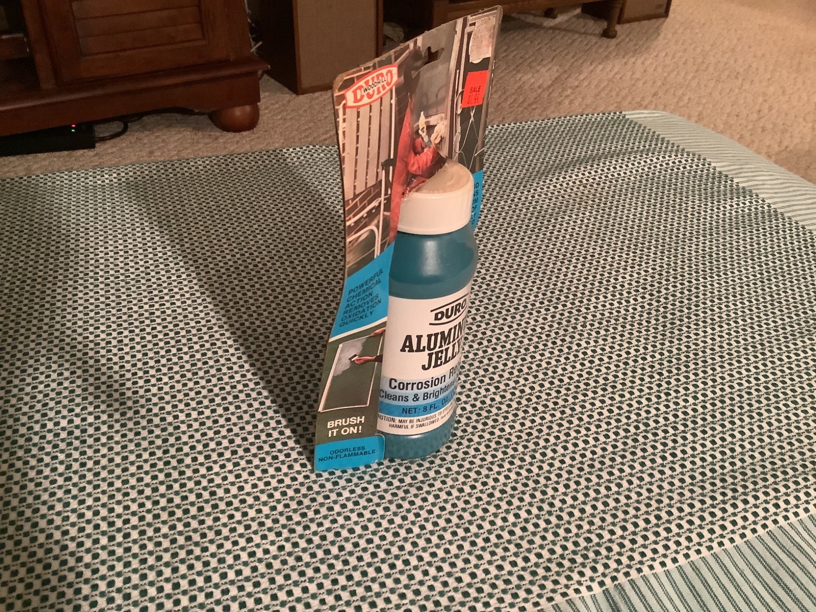 Duro “Woodhill” Aluminum Jelly Cleaner & Brightener 8 Oz New Discontinued NOS