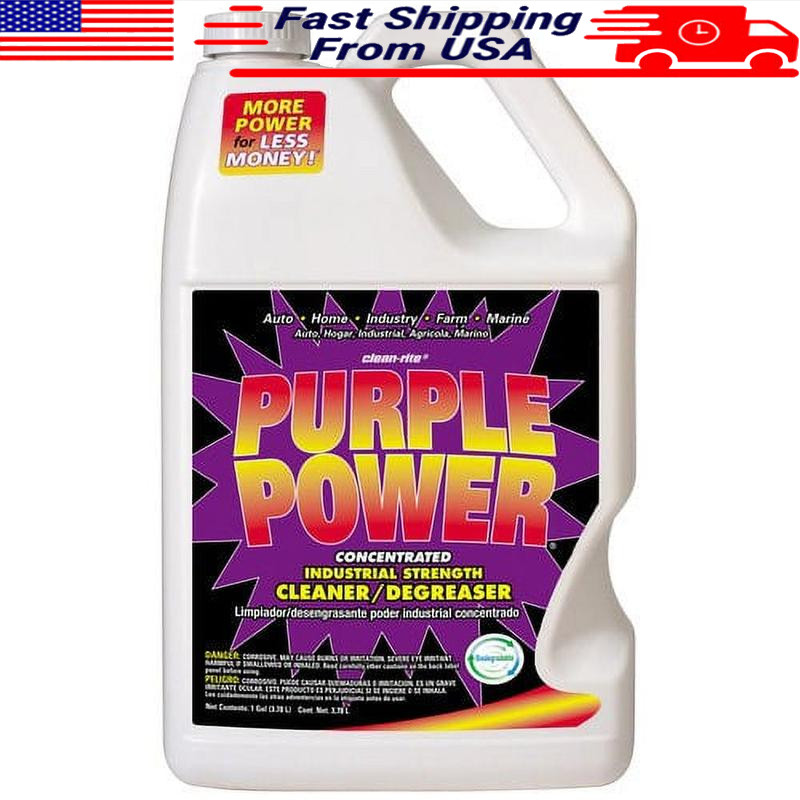 Industrial Strength Powerful Degreaser Multi-Use Cleaner Non-Flammable 1 Gallon