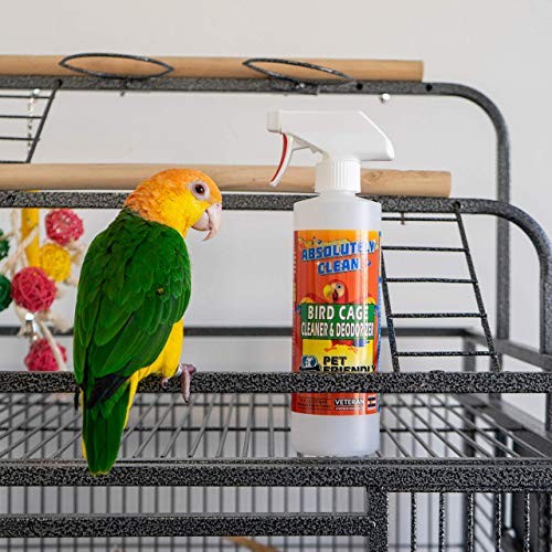 Amazing Bird Cage Cleaner and Deodorizer – Just 16 Fl Oz (Pack of 1)