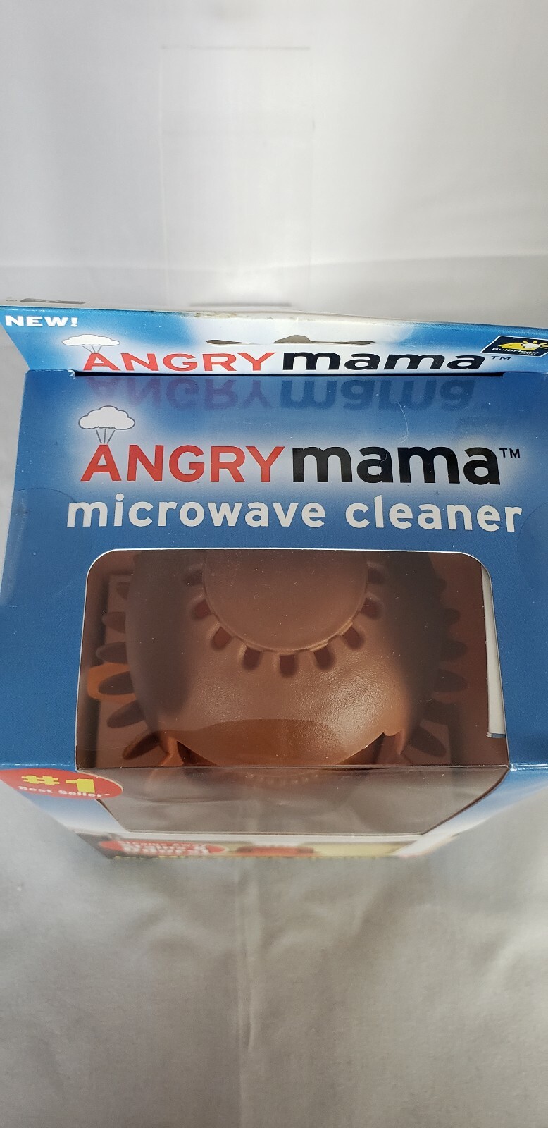 New Angry Mama Microwave Fast Steam Useful Newest Cleaner Cleaning Gadget 2015