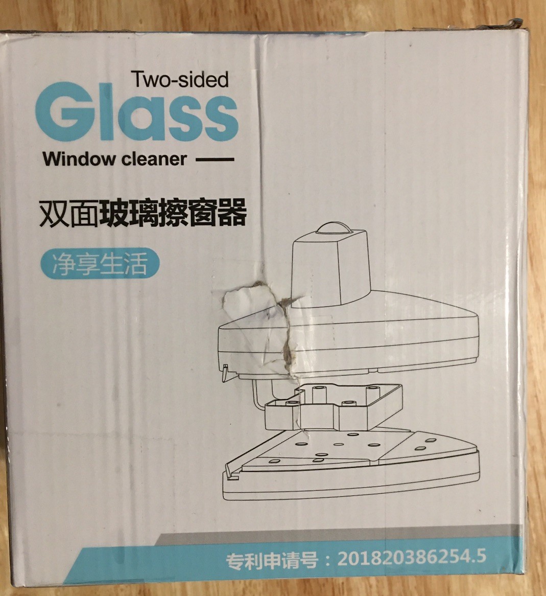 Glass Window Cleaner-Two Sided
