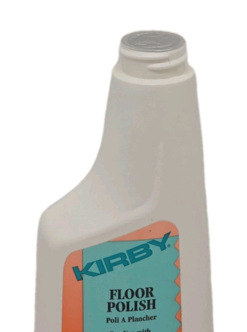 Kirby Floor Polish Liquid w/ Carnauba Wax 12 oz NOS New Sealed OLD FORMULA,.