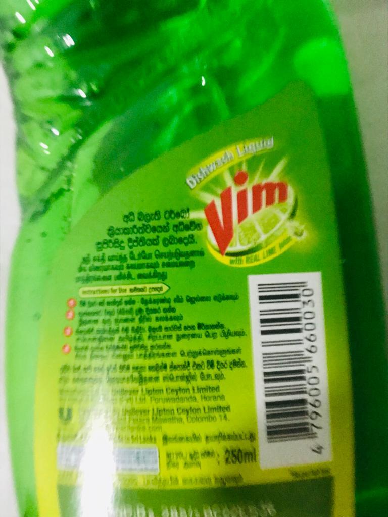 Dishwash Liquid With Real Lime Juice Turbo Degreasing 250ml 100% Best Quality
