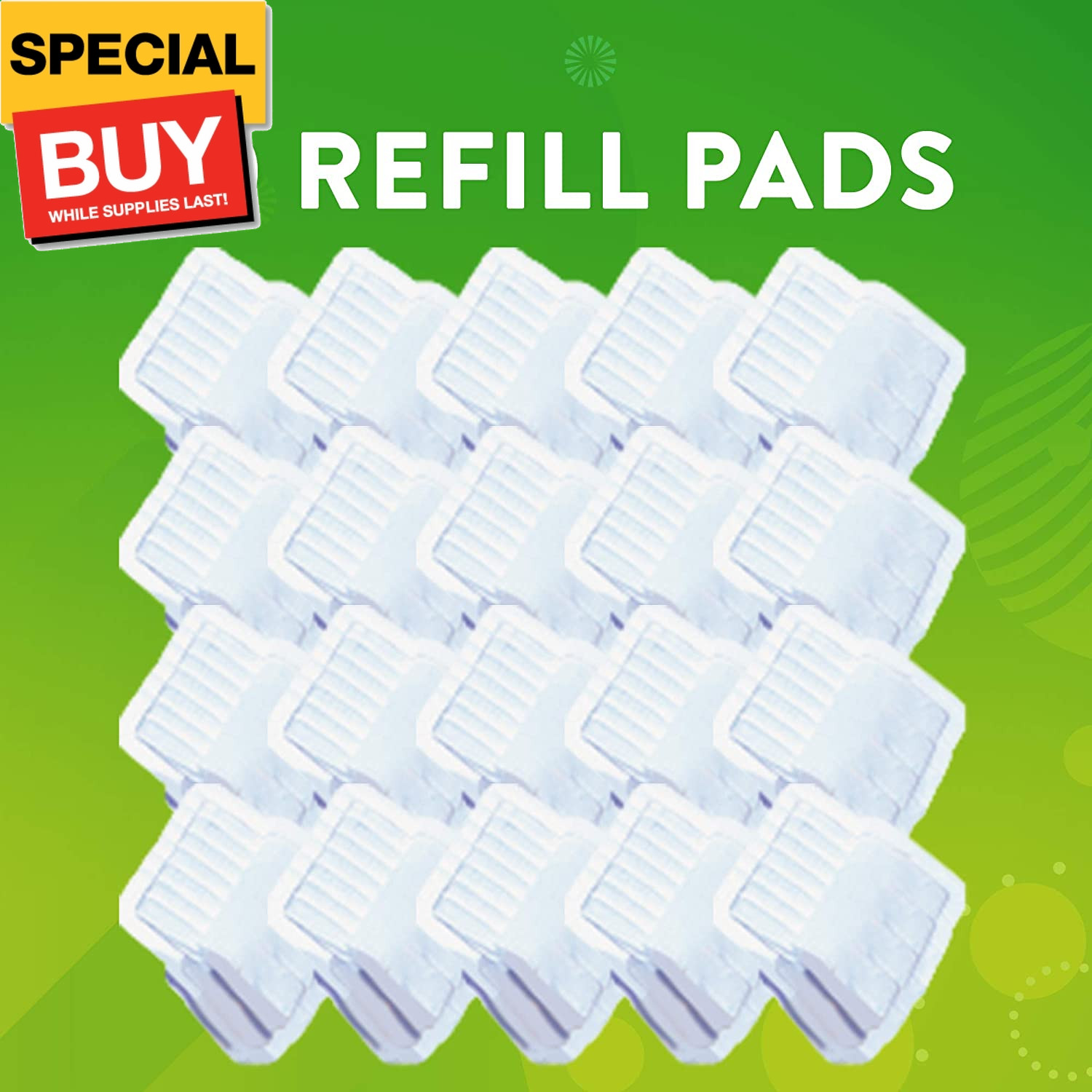 Flushable Toilet Bowl Wand Cleaner Refills, Fresh Brush Cleaner Toilet Refill Pa