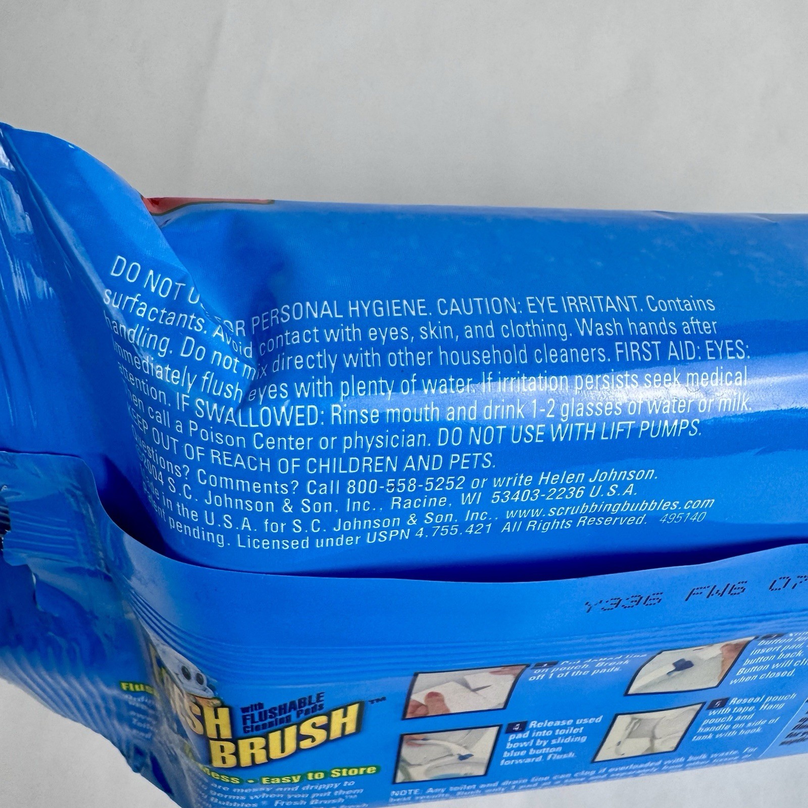 New Scrubbing Bubbles Fresh Brush Toilet Cleaning System Refills 12 Pads