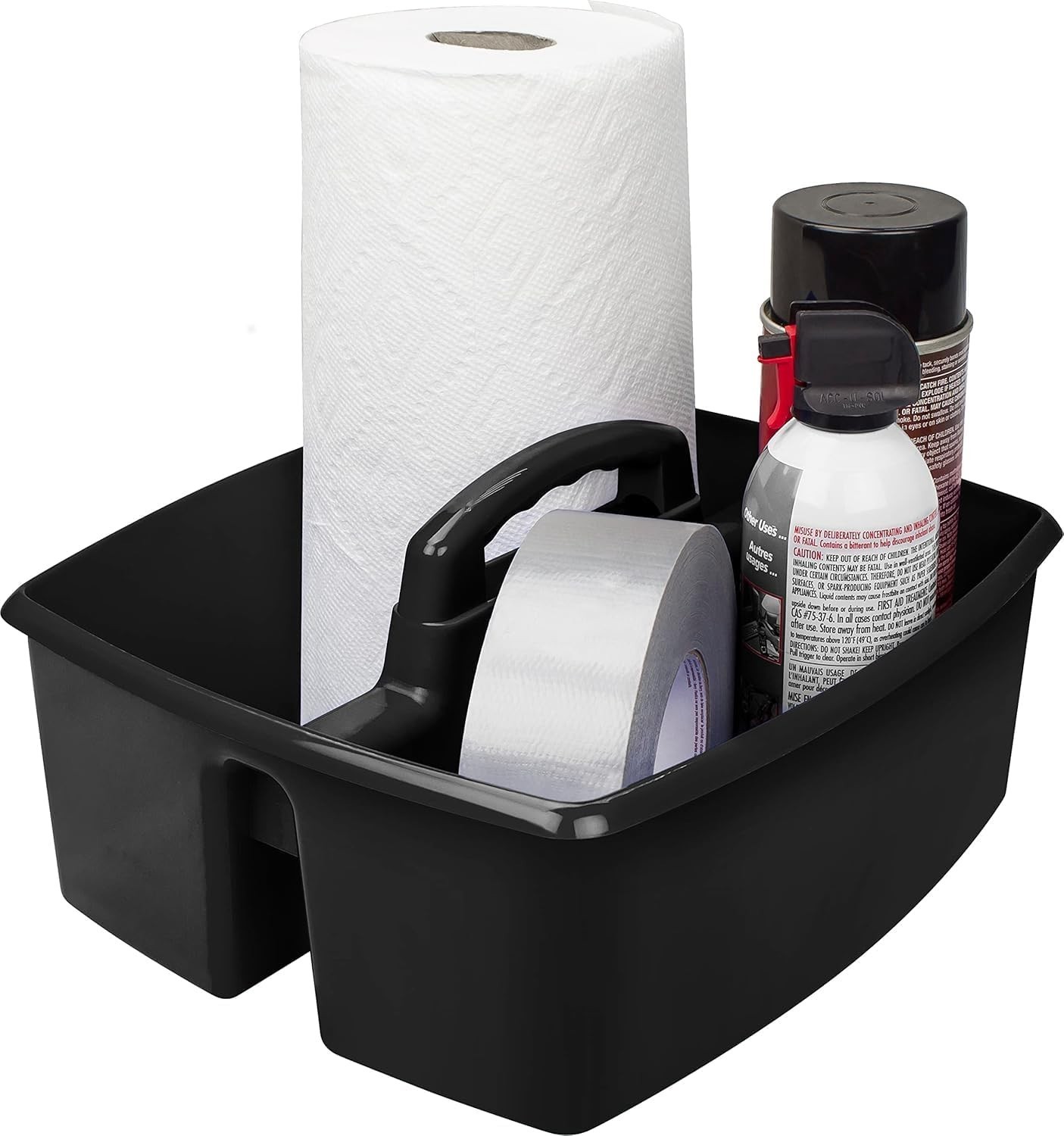 Versatile 2-Compartment Cleaning Caddy – Perfect for Home or Professional Use