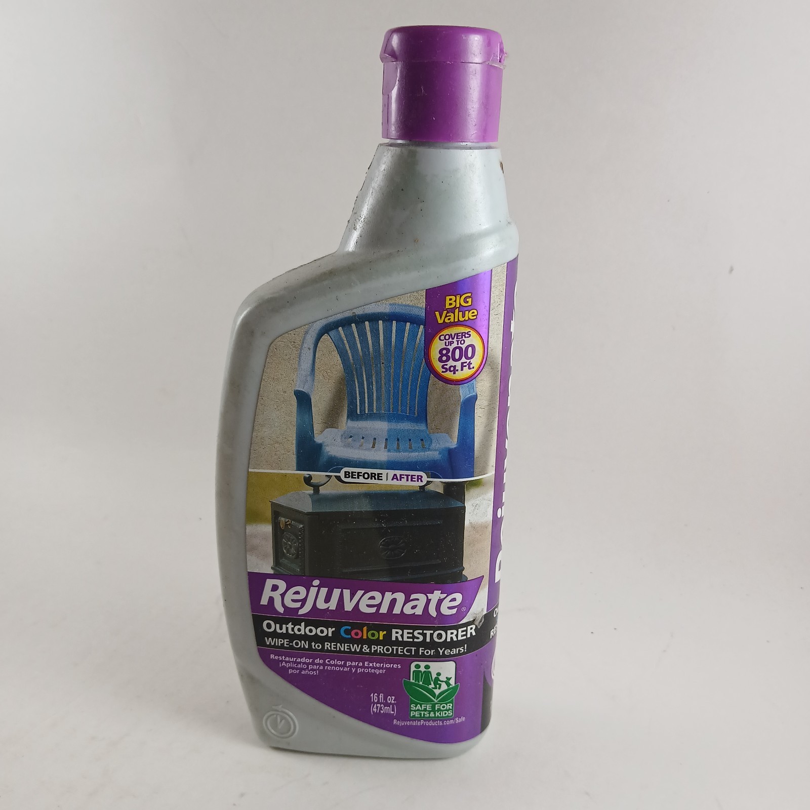 Rejuvenate Outdoor Color Restorer-Open 2/3 Full
