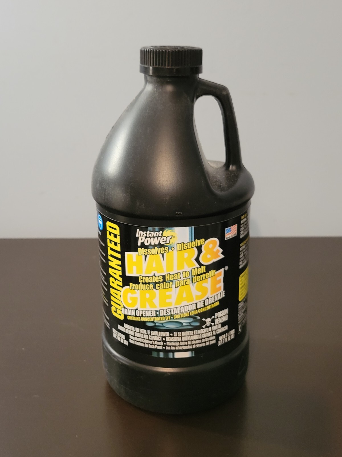 Scotch Corporation Hair & Grease Drain Opener 2 Liter Bottle (NEW) PSJ