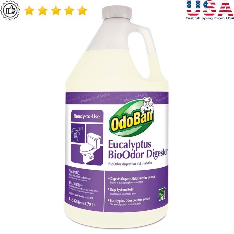 BioOdor Digester Eucalyptus Scent 1 Gallon Ready-to-Use Odor Eliminator