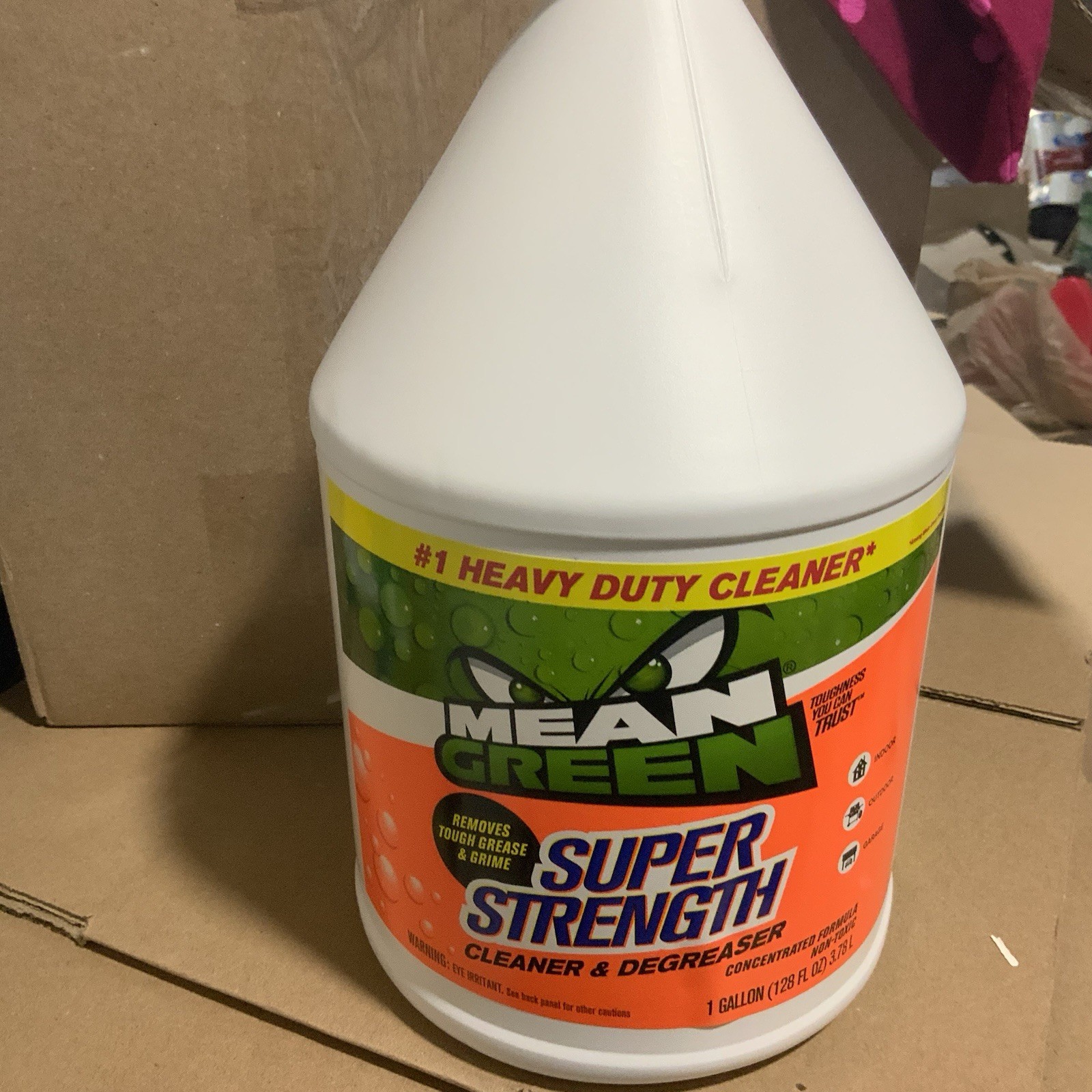 Mean Green Super Strength Cleaner & Degreaser Concentrated Formula, 1 gal