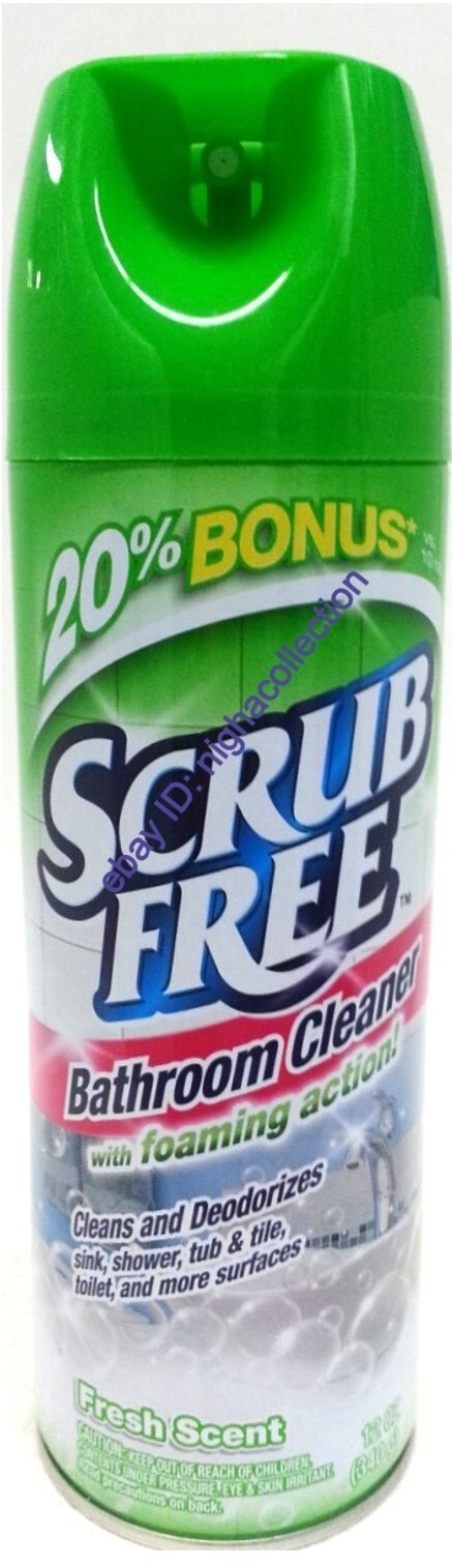 ( LOT 3 ) Scrub Free BATHROOM CLEANER w/ Foaming Action 12 oz Each