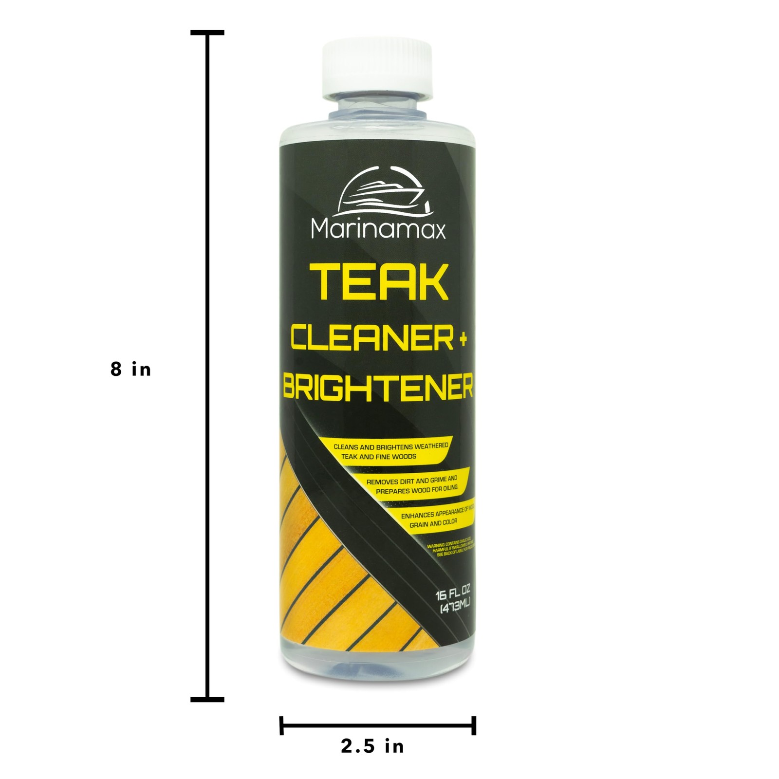 Teak Brightener Cleaner Weathered Gray Black Fine Wood Prepares Oil App