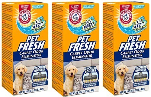 Carpet Odor Eliminator & Oxi Clean Dirt Fighters – 3 Pack, 48.9 oz Freshener