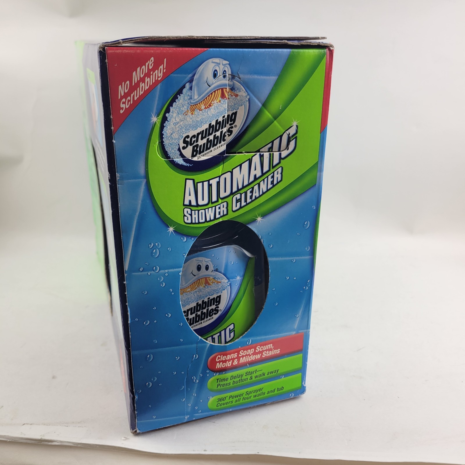 Scrubbing Bubbles Automatic Shower Cleaner Kit With 2 Bottle Solution New Sealed